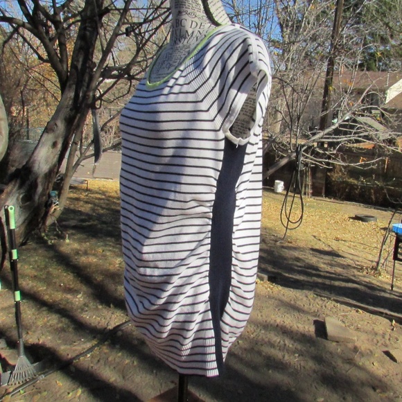 Maurices Black and White Striped Short Sleeve Tee - Picture 3 of 6